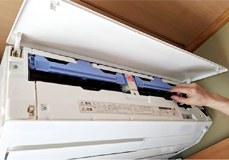 壁掛けエアコンクリーニング