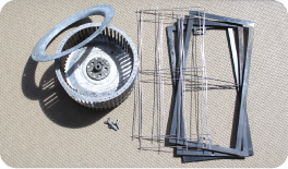 部品の分解洗浄