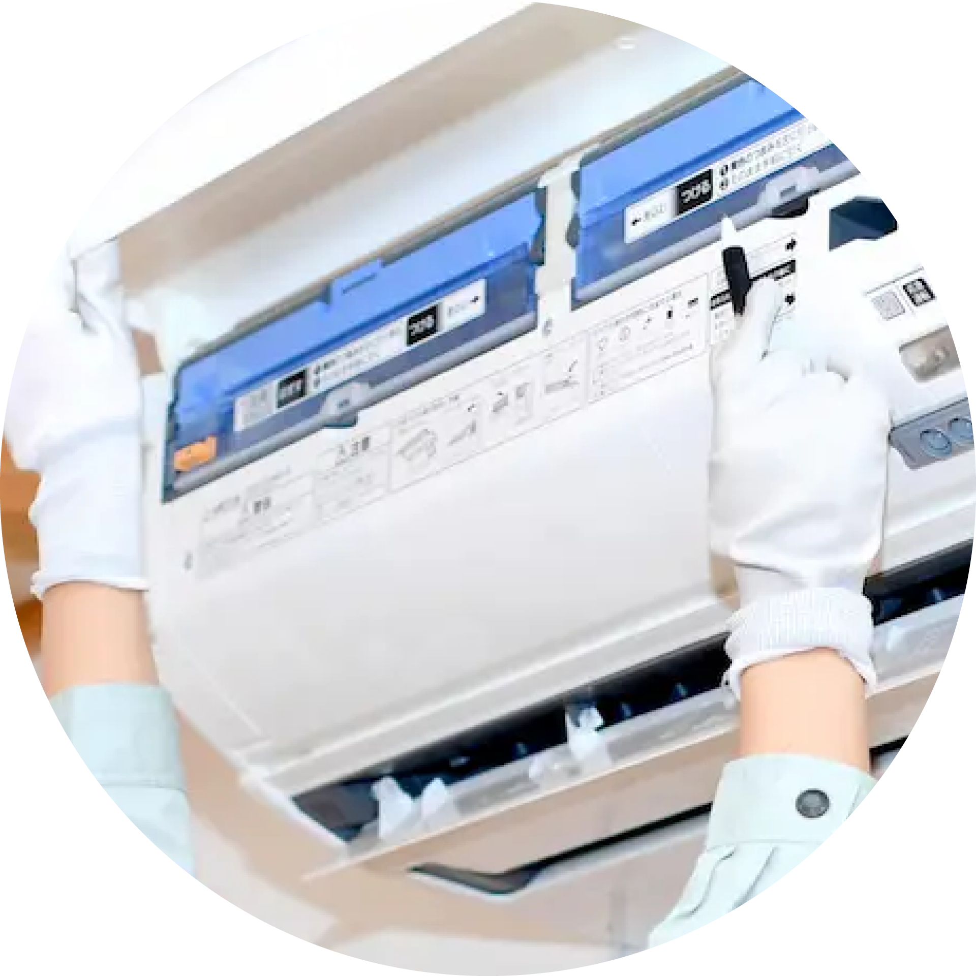 お掃除機能付きエアコンクリーニング